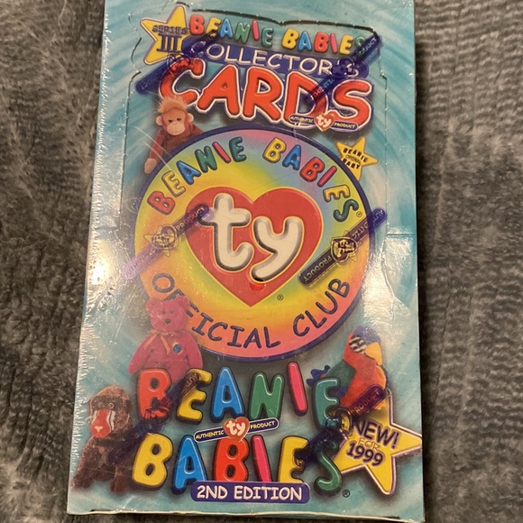 two boxes of unopened, beanie baby, collectors cards, - Picture 4 of 7